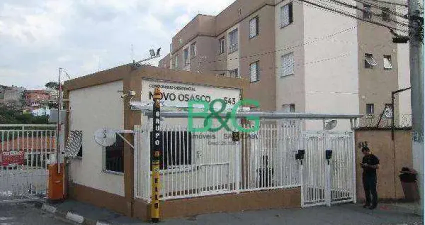 Apartamento com 2 dormitórios à venda, 54 m² por R$ 160.603,20 - Novo Osasco - Osasco/SP