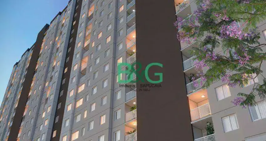 Apartamento com 2 dormitórios à venda, 33 m² por R$ 293.421,90 - Parque Industrial Tomas Edson - São Paulo/SP