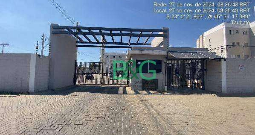 Apartamento com 2 dormitórios à venda, 44 m² por R$ 99.555,89 - Jardim Gurilândia - Taubaté/SP