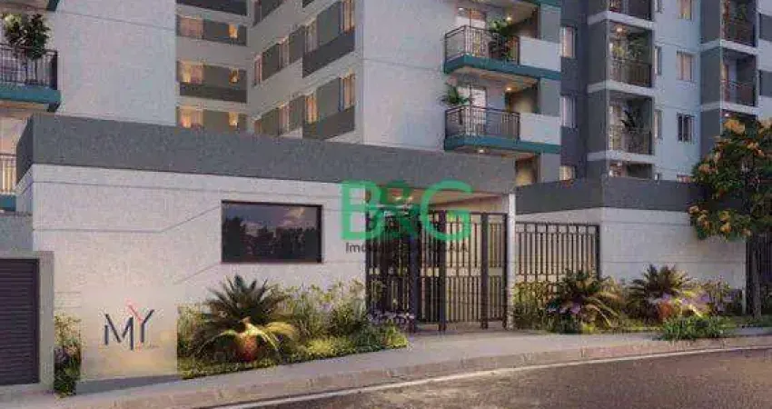 Apartamento com 2 dormitórios à venda, 44 m² por R$ 302.482,43 - Jardim Santa Emília - São Paulo/SP