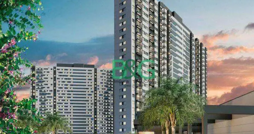 Apartamento com 2 dormitórios à venda, 38 m² por R$ 327.689,31 - Ponte Grande - Guarulhos/SP
