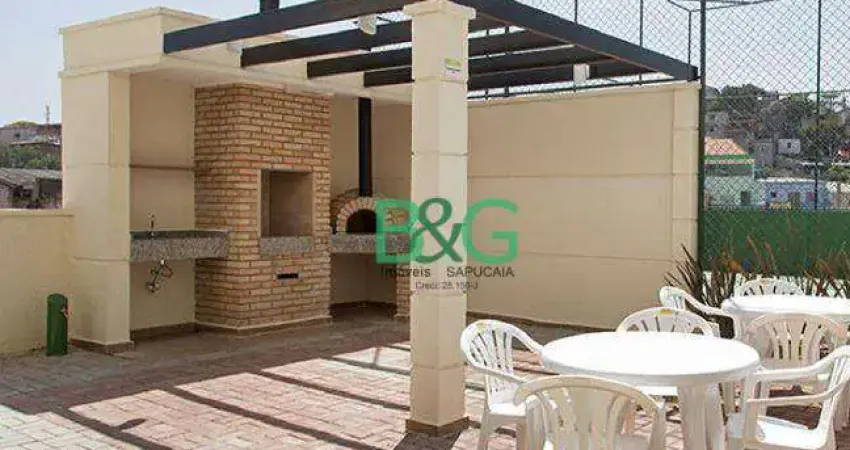 Apartamento com 2 dormitórios à venda, 46 m² por r$ 334.650,00 - parque jaçatuba - santo andré/sp