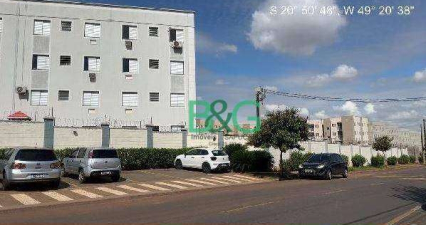 Apartamento com 2 dormitórios à venda, 44 m² por R$ 99.555,89 - Vila Toninho - São José do Rio Preto/SP