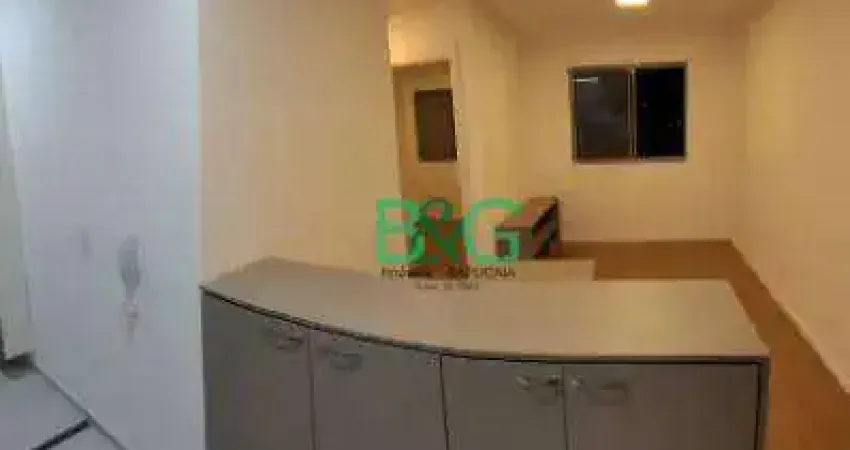 Apartamento com 1 dormitório para alugar, 40 m² por R$ 2.634/mês - Mooca - São Paulo/SP