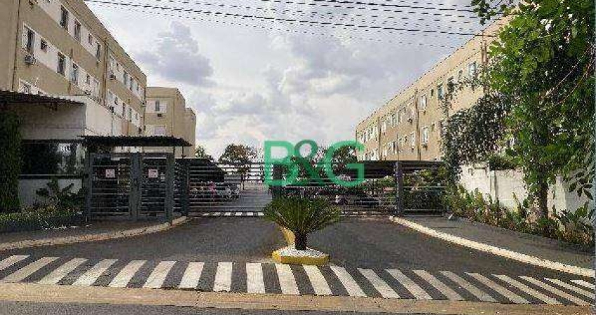 Apartamento com 2 dormitórios à venda, 42 m² por R$ 89.575,84 - Jardim Heitor Rigon - Ribeirão Preto/SP