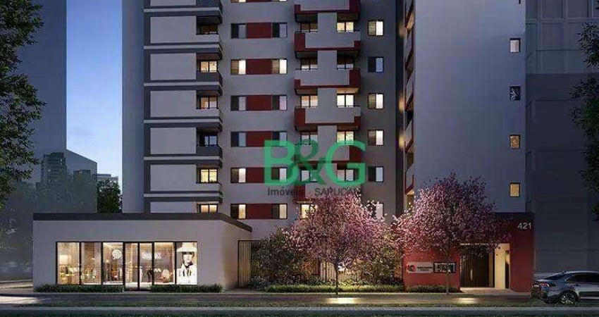 Apartamento com 2 dormitórios à venda, 30 m² por R$ 227.601,00 - República - São Paulo/SP
