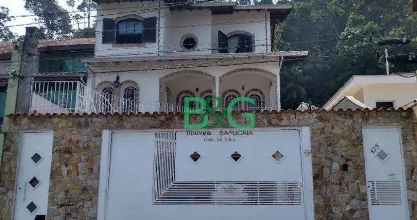Sobrado com 5 dormitórios à venda, 275 m² por R$ 1.450.000,00 - Jardim Itacolomy - Ribeirão Pires/SP