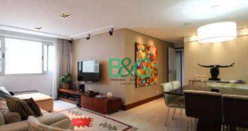 Apartamento com 3 dormitórios para alugar, 120 m² por R$ 16.729/mês - Itaim Bibi - São Paulo/SP