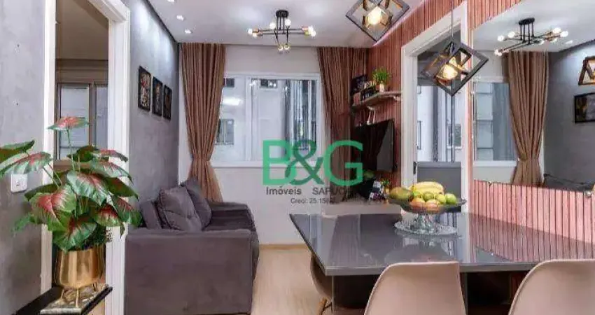 Apartamento com 2 dormitórios à venda, 33 m² por R$ 314.000 - Santo Amaro - São Paulo/SP