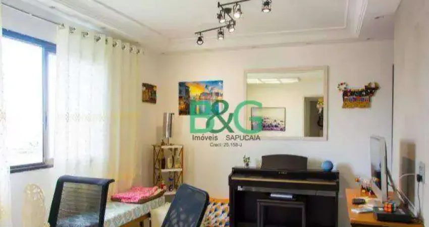 Apartamento à venda, 70 m² por R$ 369.000,00 - Vila Valparaíso - Santo André/SP