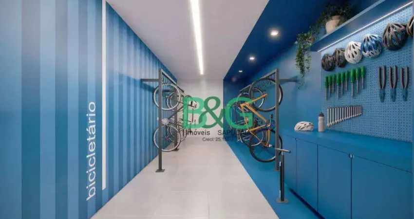 Studio com 1 dormitório à venda, 25 m² por R$ 338.557,17 - Vila Buarque - São Paulo/SP