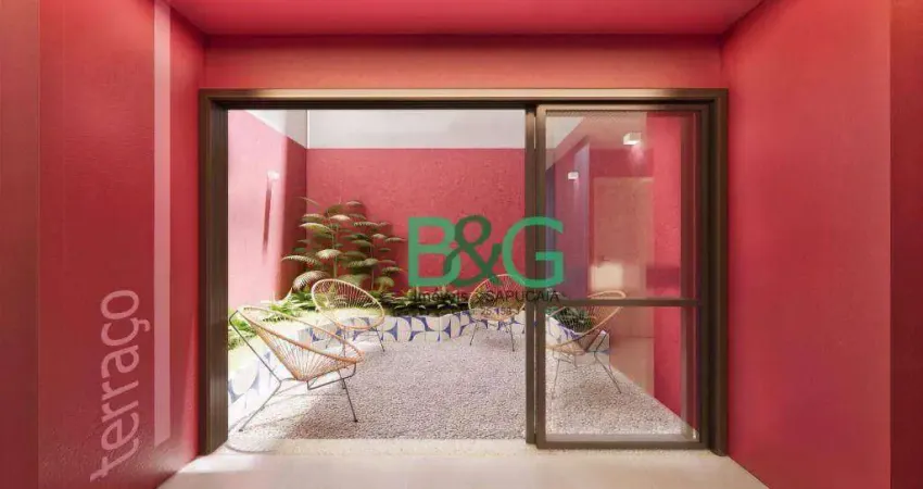 Studio com 1 dormitório à venda, 25 m² por r$ 348.380,91 - vila buarque - são paulo/sp