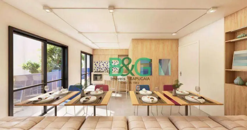 Apartamento à venda, 27 m² por r$ 420.946,45 - vila buarque - são paulo/sp