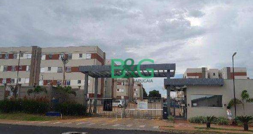 Apartamento com 2 dormitórios à venda, 46 m² por R$ 102.427,30 - Jardim Brasil (Vila Xavier) - Araraquara/SP