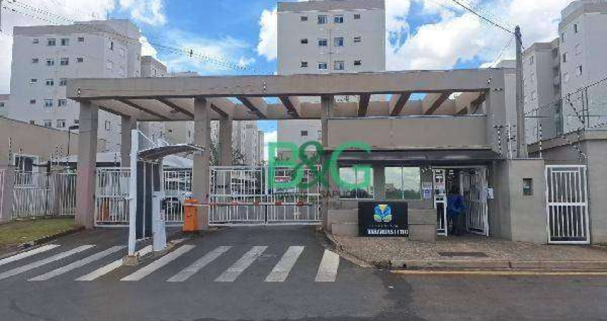 Apartamento com 2 dormitórios à venda, 47 m² por R$ 126.926,84 - Residencial rubi - Limeira/SP