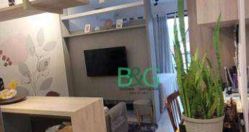 Studio com 1 dormitório à venda, 33 m² por R$ 430.000,00 - Mirandópolis - São Paulo/SP