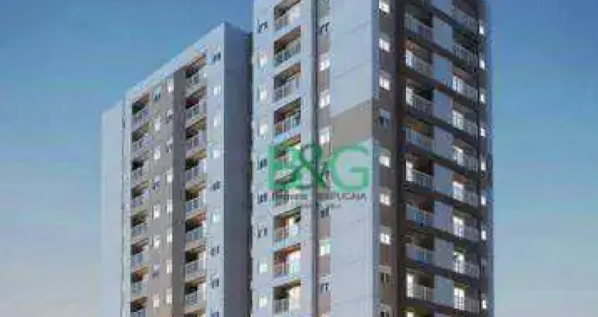 Apartamento com 2 dormitórios à venda, 41 m² por R$ 344.767,00 - Jardim Imperador (Zona Sul) - São Paulo/SP