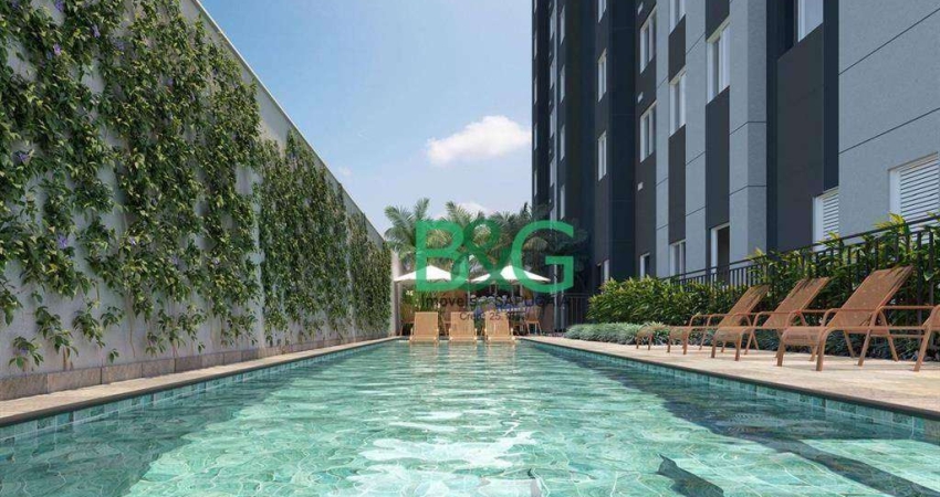 Apartamento com 1 dormitório à venda, 25 m² por R$ 255.000 - Belenzinho - São Paulo/SP