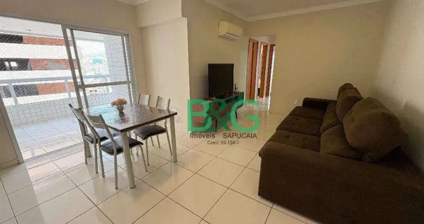 Apartamento com 3 dormitórios à venda, 112 m² por R$ 820.000,00 - Vila Guilhermina - Praia Grande/SP