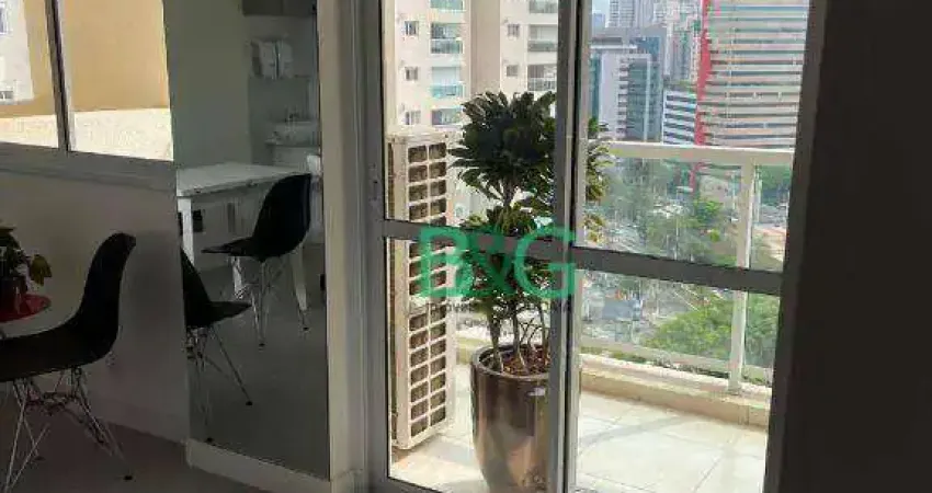 Sala para alugar, 85 m² por R$ 11.500/mês - Cidade Monções - São Paulo/SP