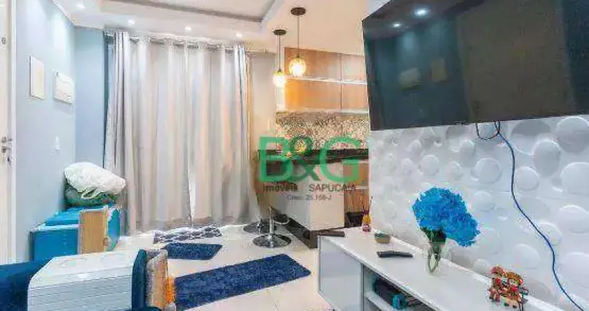 Apartamento com 2 dormitórios para alugar, 40 m² por R$ 2.535,00/mês - Vila Campanela - São Paulo/SP