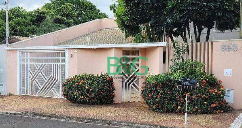 Casa com 3 dormitórios à venda, 186 m² por R$ 684.176,02 - Residencial Horto Florestal Jacyra I - Americana/SP