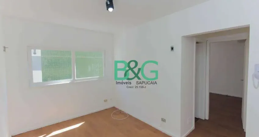 Apartamento com 1 dormitório para alugar, 37 m² por R$ 3.719/mês - Pinheiros - São Paulo/SP