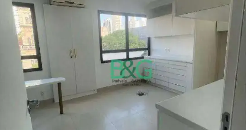 Sala, 30 m² - venda por R$ 520.000,00 ou aluguel por R$ 3.541,00/mês - Jardim Paulista - São Paulo/SP