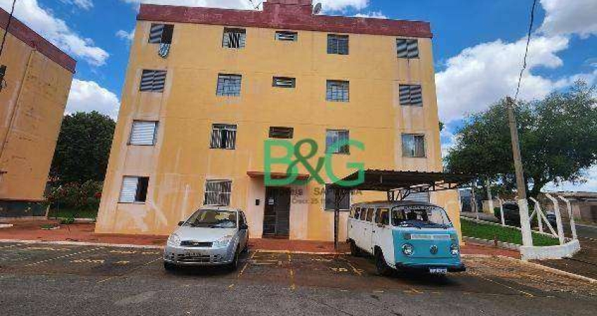 Apartamento com 2 dormitórios à venda, 41 m² por R$ 94.623,28 - Jardim Paraíso - Cordeirópolis/SP
