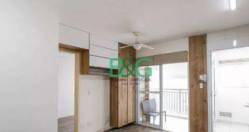 Apartamento com 1 dormitório à venda, 40 m² por R$ 344.000 - Brás - São Paulo/SP