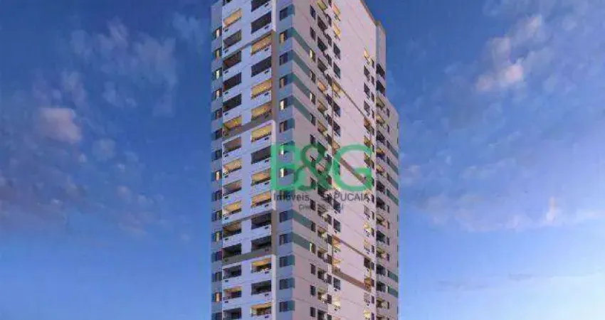 Apartamento garden com 1 dormitório à venda, 48 m² por r$ 242.138,16 - vila cleonice - são paulo/sp