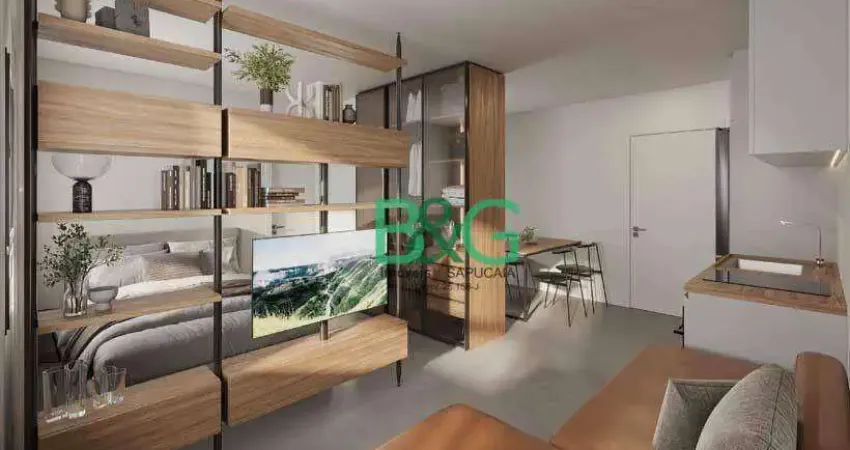 Studio com 1 dormitório à venda, 30 m² por r$ 545.144,49 - pinheiros - são paulo/sp