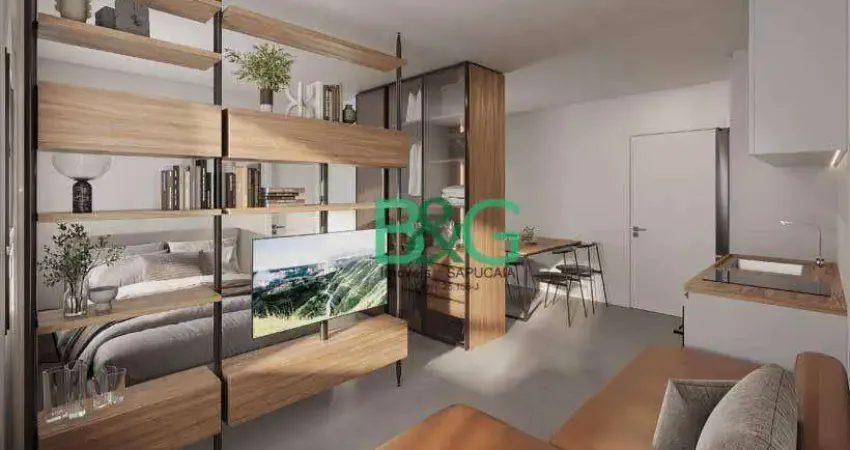 Studio com 1 dormitório à venda, 34 m² por r$ 684.377,10 - pinheiros - são paulo/sp