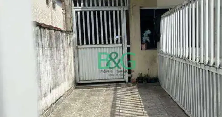 Casa com 2 dormitórios à venda, 60 m² por R$ 116.651,81 - Samaritá - São Vicente/SP