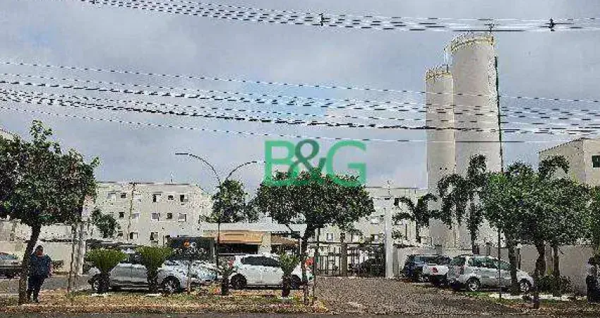 Apartamento com 2 dormitórios à venda, 43 m² por R$ 103.704,06 - Jardim Nunes - São José do Rio Preto/SP