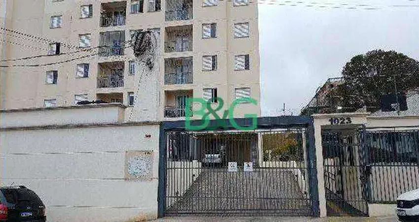 Apartamento com 2 dormitórios à venda, 44 m² por R$ 111.168,79 - Vila Princesa Isabel - São Paulo/SP