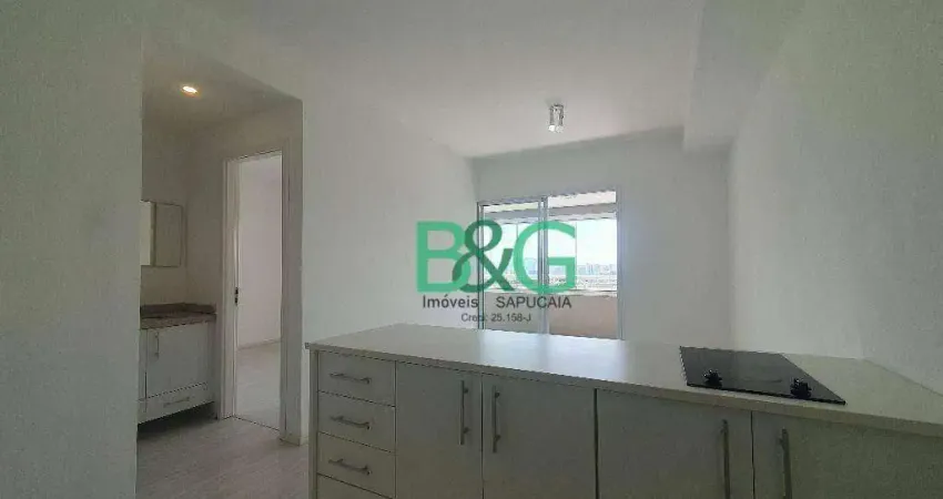 Apartamento com 1 dormitório para alugar, 45 m² por R$ 3.856/mês - Barra Funda - São Paulo/SP