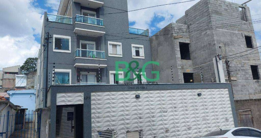 Apartamento com 2 dormitórios à venda, 38 m² por R$ 215.000,00 - Vila Dalila - São Paulo/SP