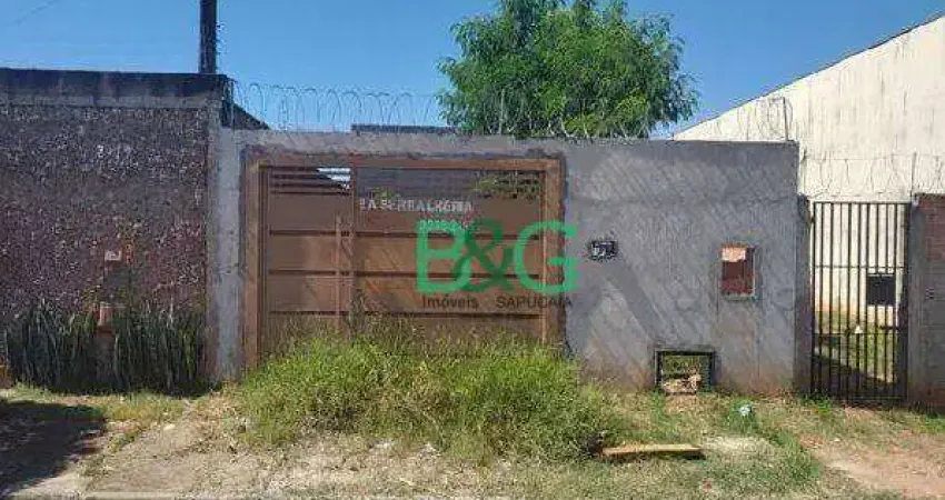 Casa com 1 dormitório à venda, 25 m² por R$ 73.567,68 - Parque Santa Edwiges - Bauru/SP