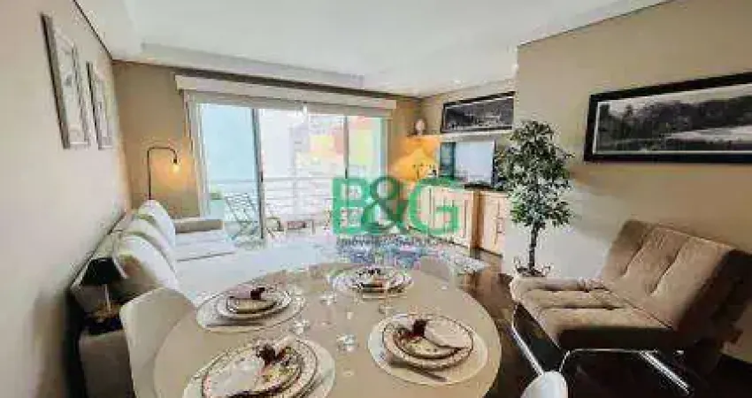 Apartamento com 1 dormitório à venda, 52 m² por R$ 924.560,00 - Pinheiros - São Paulo/SP