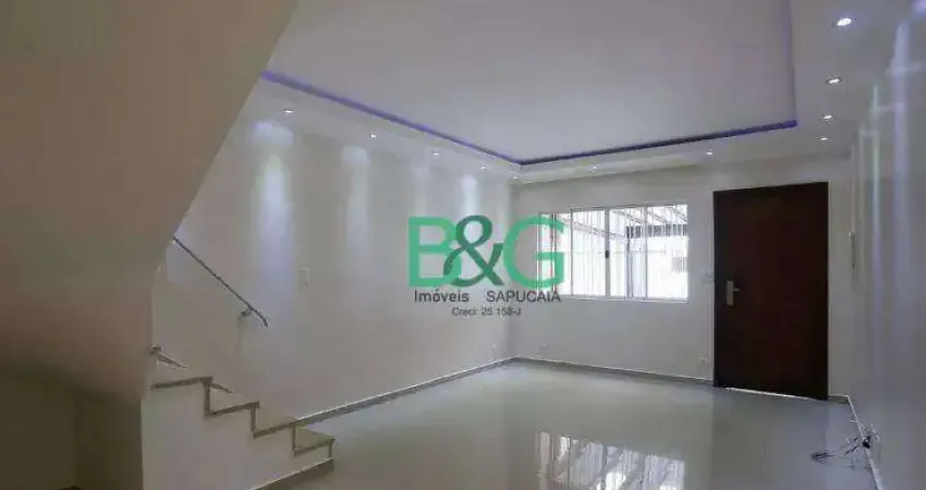 Sobrado com 3 dormitórios à venda, 121 m² por R$ 649.000 - Vila Santo Estéfano - São Paulo/SP