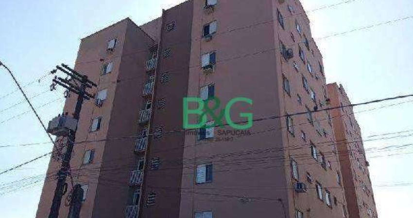 Apartamento com 2 dormitórios à venda, 53 m² por R$ 256.693 - Vila Jockei Clube - São Vicente/SP