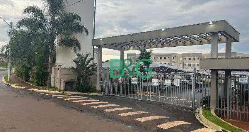 Apartamento à venda, 43 m² por R$ 87.819,45 - Centro - Serrana/SP
