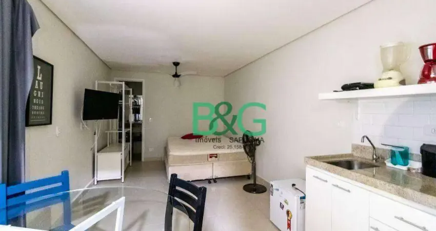 Studio com 1 dormitório para alugar, 24 m² por R$ 1.557,95/mês - Campos Elíseos - São Paulo/SP