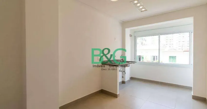 Studio com 1 dormitório para alugar, 16 m² por R$ 1.454,94/mês - Campos Elíseos - São Paulo/SP
