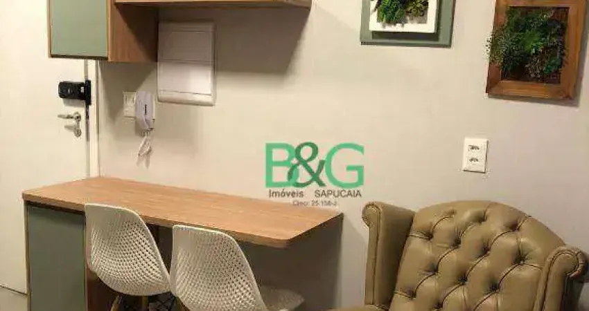 Apartamento com 1 dormitório para alugar, 25 m² por R$ 3.500/mês - Brooklin Paulista - São Paulo/SP