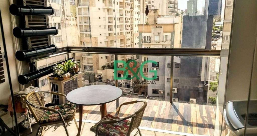 Apartamento com 2 dormitórios para alugar, 74 m² por R$ 6.900/mês - Bela Vista - São Paulo/SP