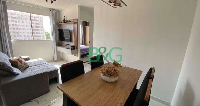 Apartamento à venda, 42 m² por r$ 260.000,00 - parque do carmo - são paulo/sp