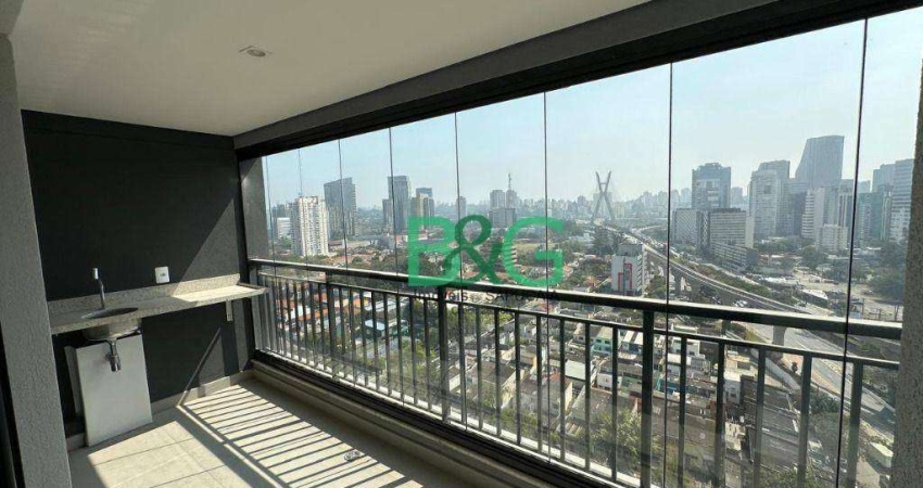 Apartamento com 2 dormitórios à venda, 94 m² por R$ 1.450.000,00 - Brooklin - São Paulo/SP