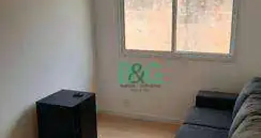 Apartamento com 2 dormitórios para alugar, 32 m² por R$ 2.970,00/mês - Barra Funda - São Paulo/SP